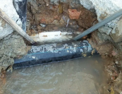 巴林右测漏水之水管漏水